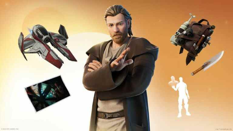 Prenez les hauteurs en tant qu'Obi-Wan Kenobi à Fortnite le 26 mai
