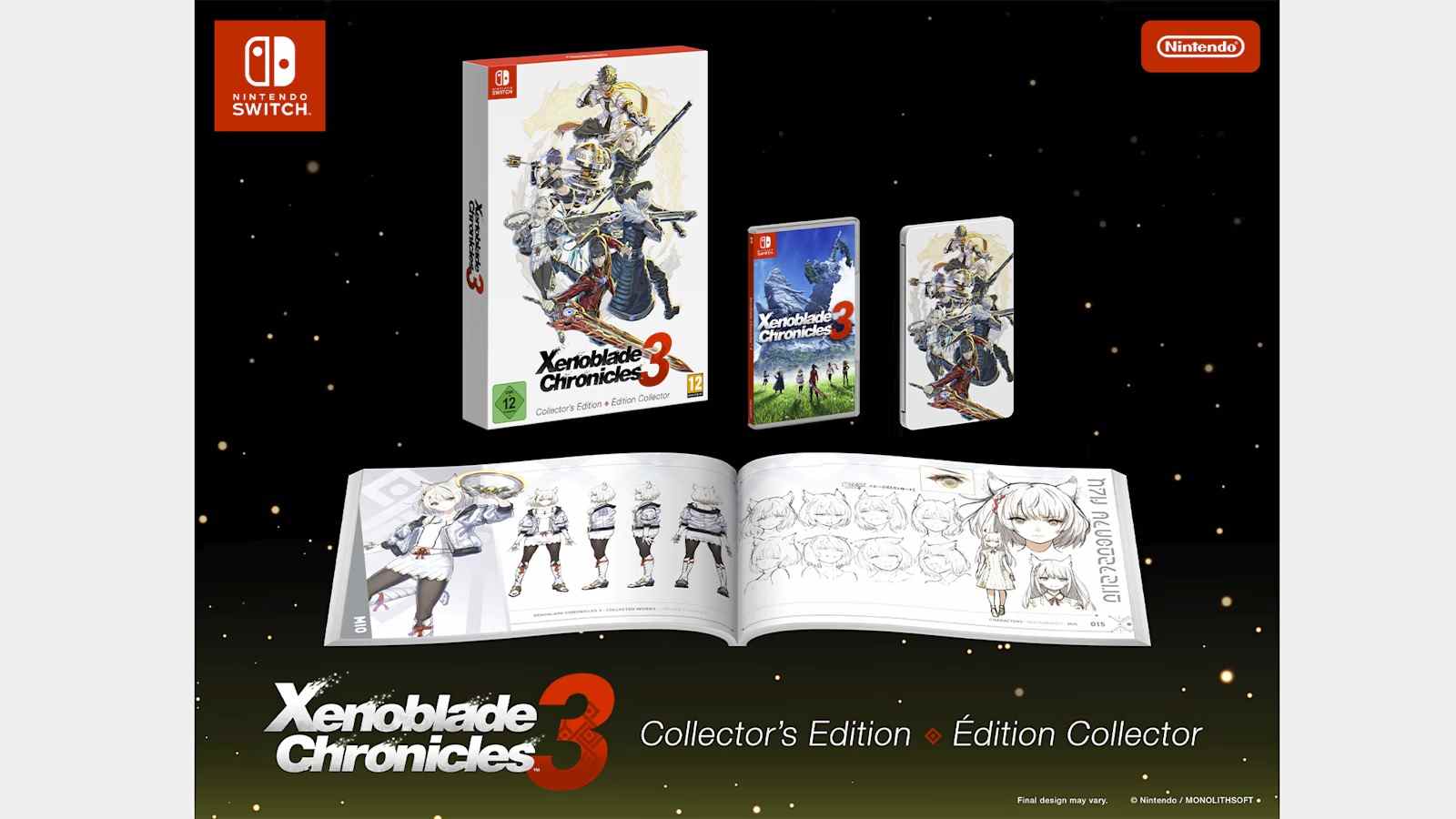 Les extras de Xenoblade 3 Collector's Edition ne seront pas expédiés avant l'automne en Europe
