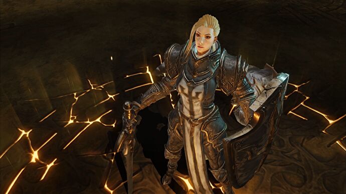 La classe Crusader dans Diablo Immortal