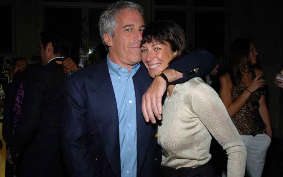 Jeffrey Epstein et Ghislaine Maxwell - Patrick McMullan 