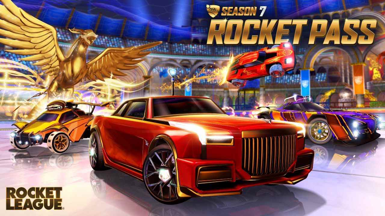 Un aperçu du contenu du Rocket Pass de la saison 7.