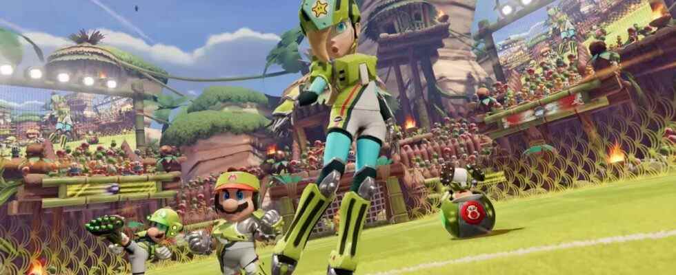 Mario Strikers: la taille du fichier de Battle League semble révélée