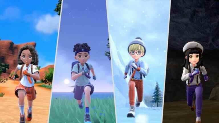 Le multijoueur de Pokémon Scarlet & Violet vous permettra d'explorer jusqu'à quatre personnes
