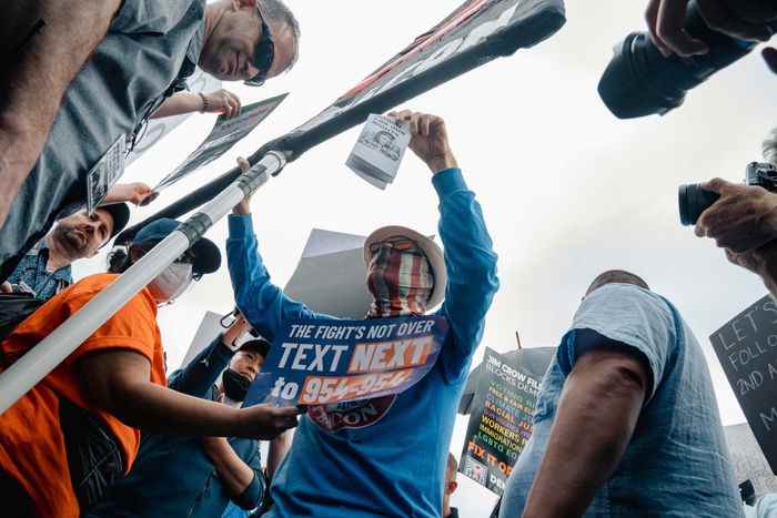 Des manifestants lors du deuxième rassemblement March for Our Lives.