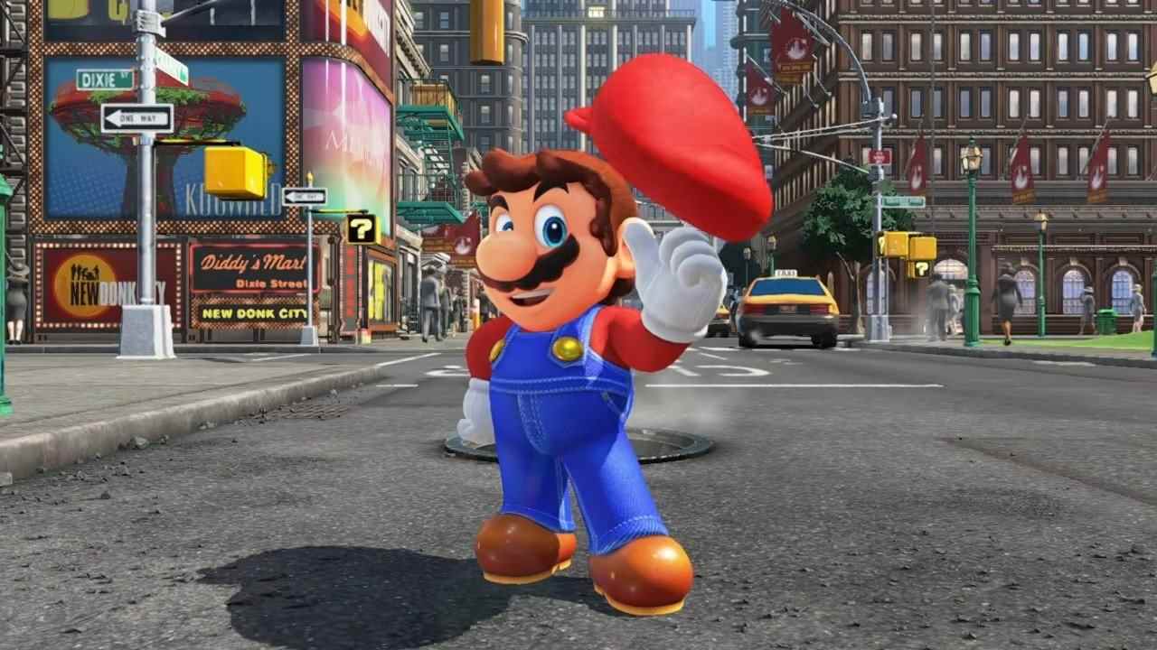 L'artiste VFX de Super Mario Odyssey sur la combinaison de Mario avec le monde 