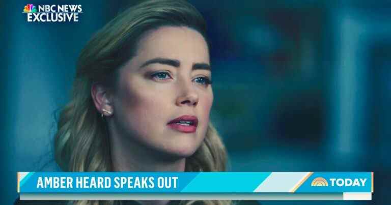 Amber Heard a déclaré que le procès en diffamation l'avait fait se sentir "moins qu'humaine"
