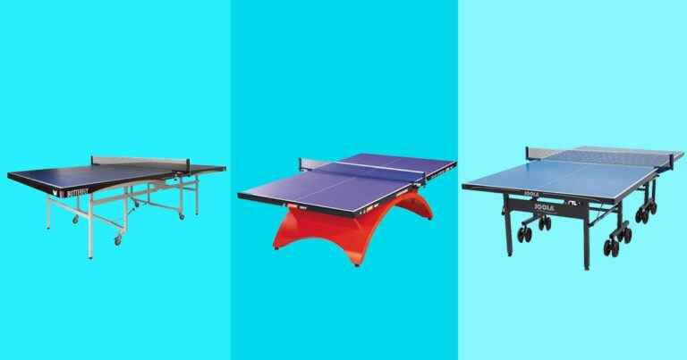 Les meilleures tables de ping-pong
