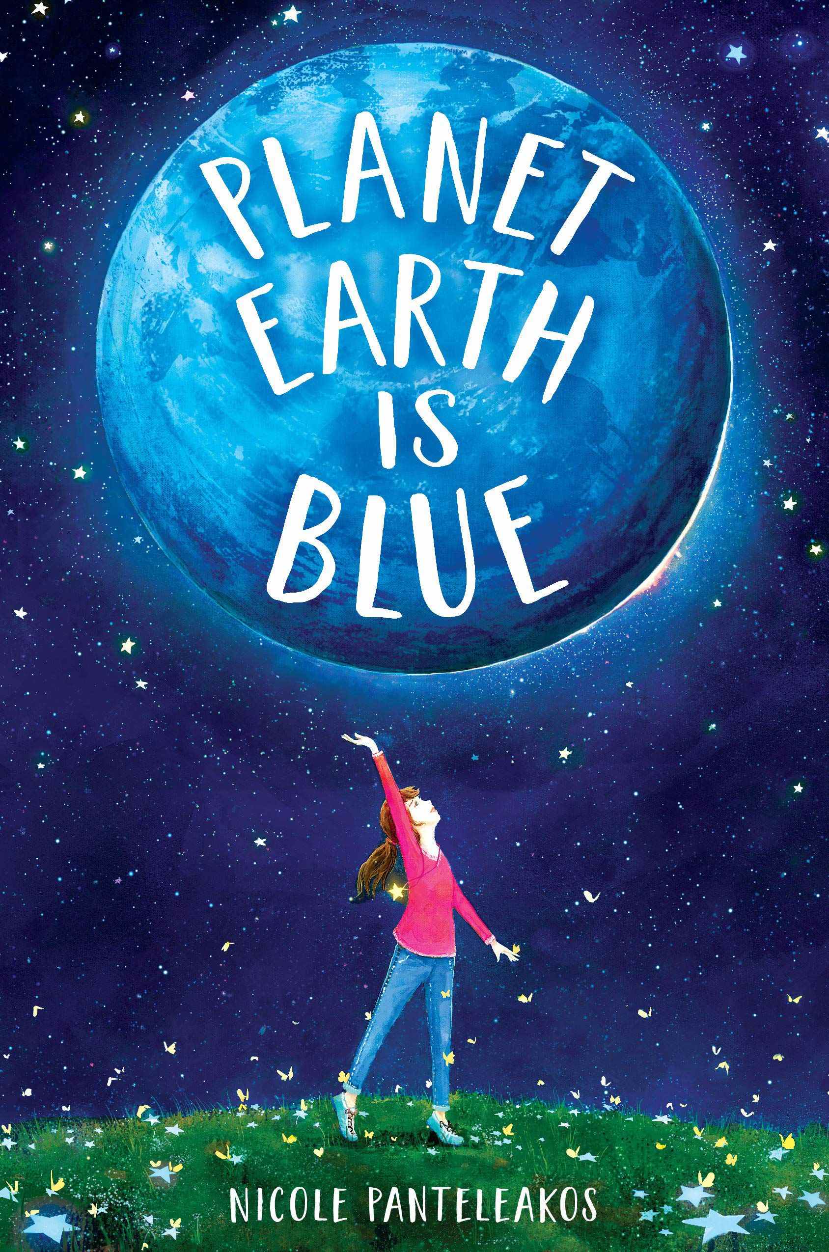 la couverture de Planet Earth est bleue