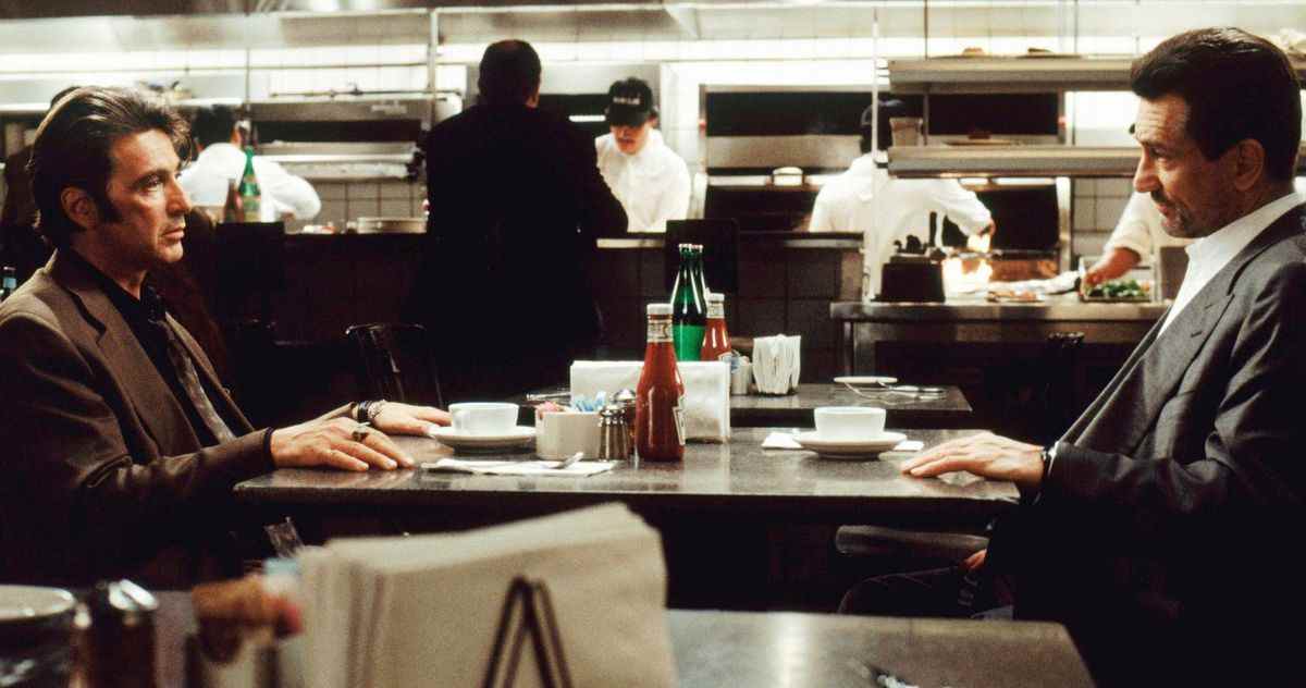 La meilleure scène de Heat n'est tout simplement pas la même sans De Niro et Pacino
