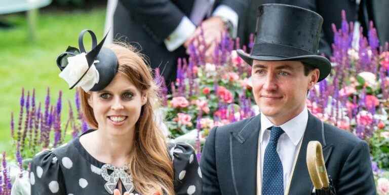 La princesse Beatrice porte des pois et des arcs le jour 5 du Royal Ascot