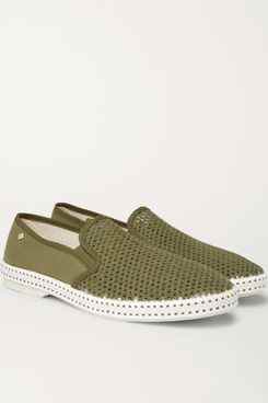 Espadrilles Rivieras en maille de coton et toile