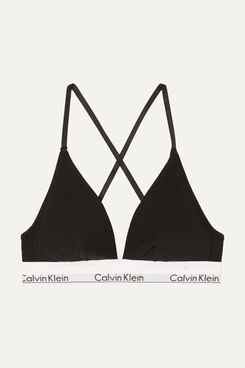 Soutien-gorge à bonnets souples Calvin Klein Modern Cotton Stretch en mélange de coton