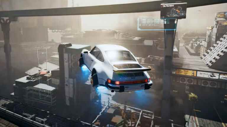 Enfin, un mod Cyberpunk 2077 qui vous offre une voiture volante
