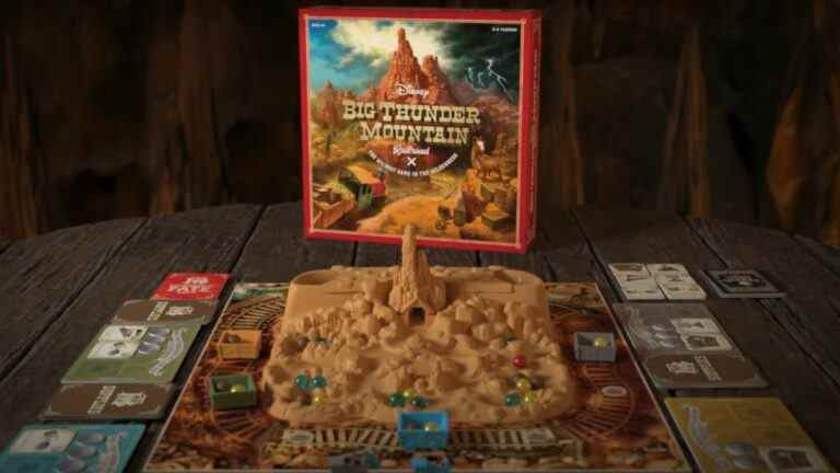 Le manège Big Thunder Mountain de Disneyland et Disney World obtient son propre jeu de société