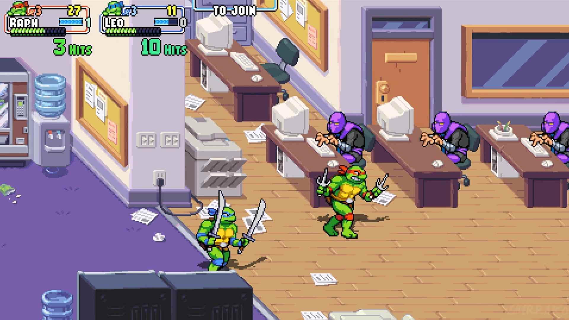 TMNT Teenage Mutant Ninja Turtles: Shredders Revenge Foot Clan Soldiers ont de la personnalité, des actions supplémentaires et un intérêt pour les petits détails et l'animation maintenant de Tribute Games / Dotemu Shredder's Revenge