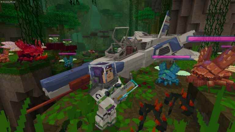 Allez à l'infini et au-delà avec le nouveau pack DLC Lightyear Minecraft

