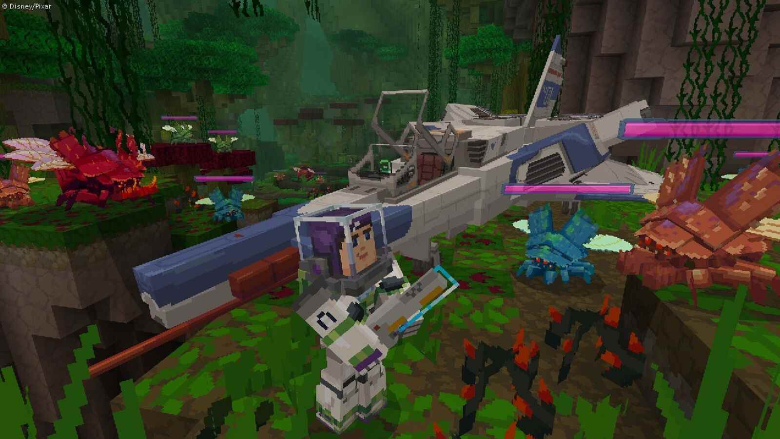 Allez à l'infini et au-delà avec le nouveau pack DLC Lightyear Minecraft

