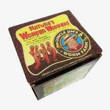 Uncle Jim's Worm Farm Lot de 250 vers de compostage vivants Red Wiggler