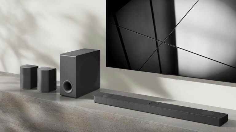 La nouvelle barre de son Dolby Atmos de 800 W de LG vous épatera