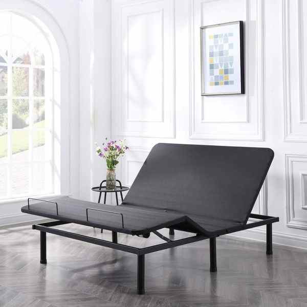 Sommier ajustable Affordamatic 2.0 Comfort réglable de Classic Brands, très grand lit