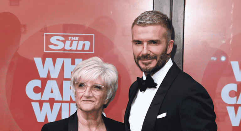 La mère de David Beckham a été comparée à la princesse Diana après avoir partagé des photos de famille rétro