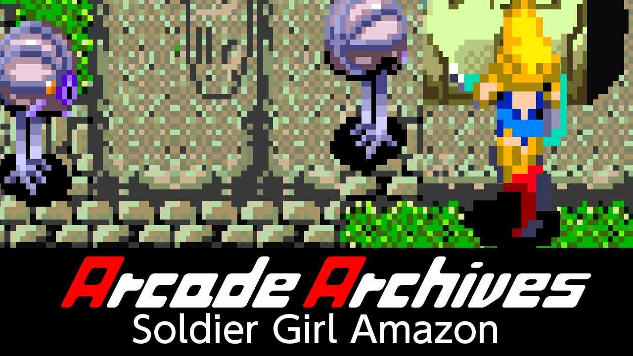 Arcade Space Seeker, Archives Soldier Girl gameplay Amazon
