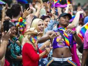 Après une interruption de deux ans, le Toronto Pride Parade revient au centre-ville de Toronto, en Ontario.  le dimanche 26 juin 2022. Ernest Doroszuk/Toronto Sun/Postmedia