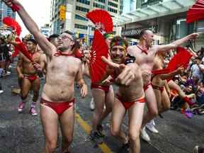 Après une interruption de deux ans, le Toronto Pride Parade revient au centre-ville de Toronto, en Ontario.  le dimanche 26 juin 2022. Ernest Doroszuk/Toronto Sun/Postmedia