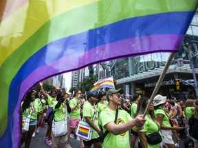 Après une interruption de deux ans, le Toronto Pride Parade revient au centre-ville de Toronto, en Ontario.  le dimanche 26 juin 2022. Ernest Doroszuk/Toronto Sun/Postmedia