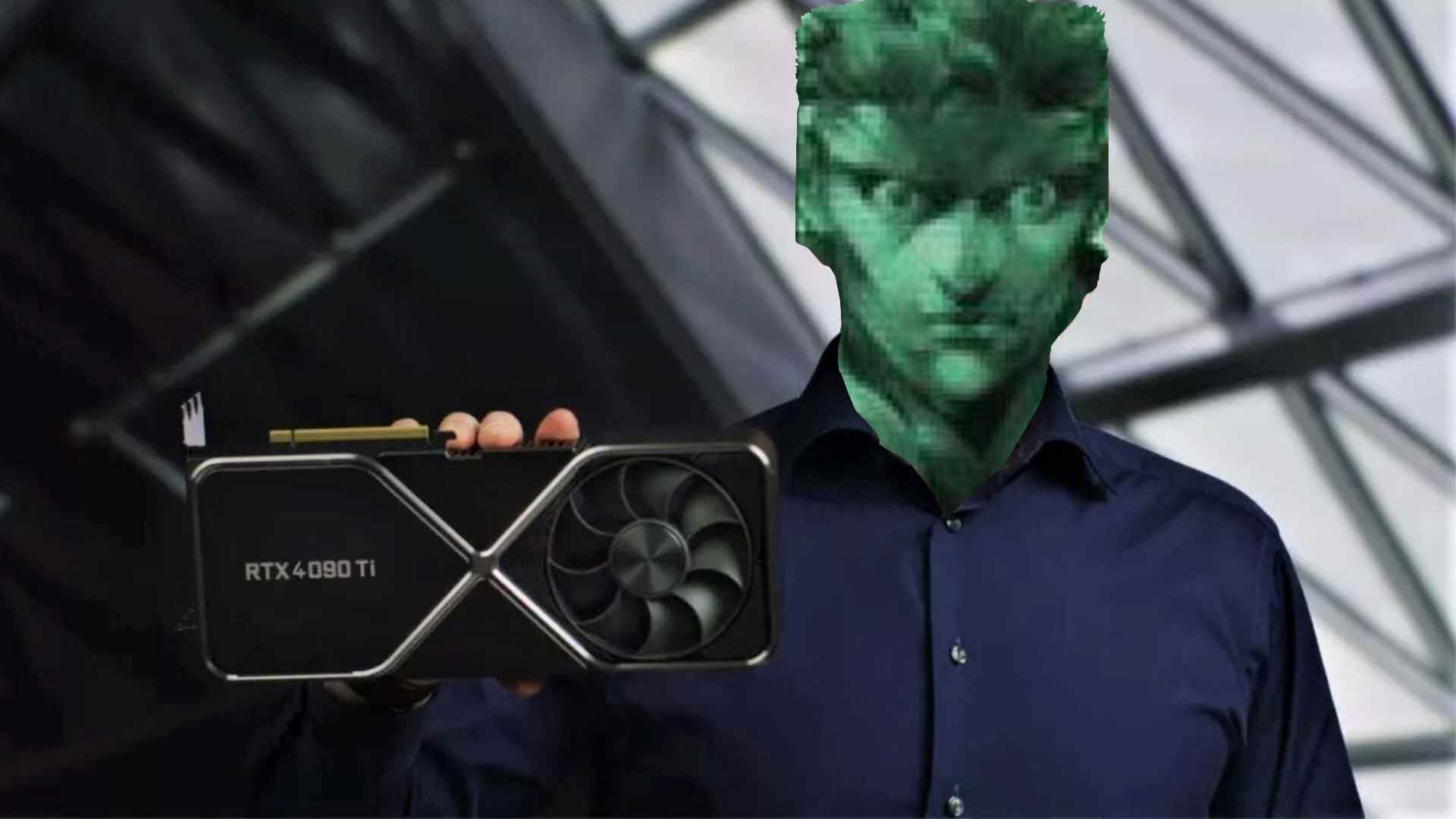 Nvidia RTX 4090 Ti pourrait être le même factice de Metal Gear
