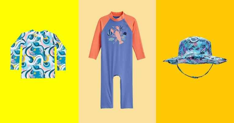 Les meilleurs vêtements de protection solaire pour enfants et bébés
