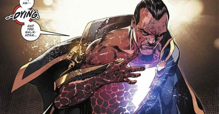 Black Adam fait bouger les bandes dessinées de DC juste à temps pour le film de The Rock
