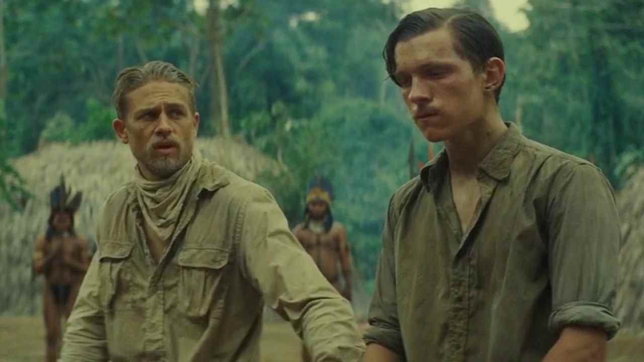 Charlie Hunnam et Tom Holland dans La cité perdue de Z