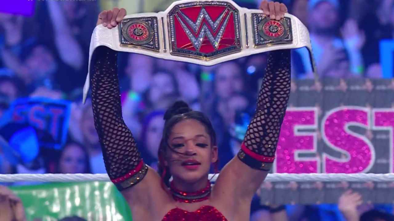 Bianca Belair à Wrestle Mania 38