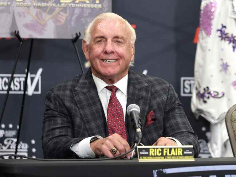 La légende de la lutte Ric Flair craint de mourir sur le ring