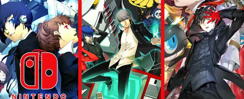 Persona 3 Portable, Persona 4 Golden et Persona 5 Royal Head à changer