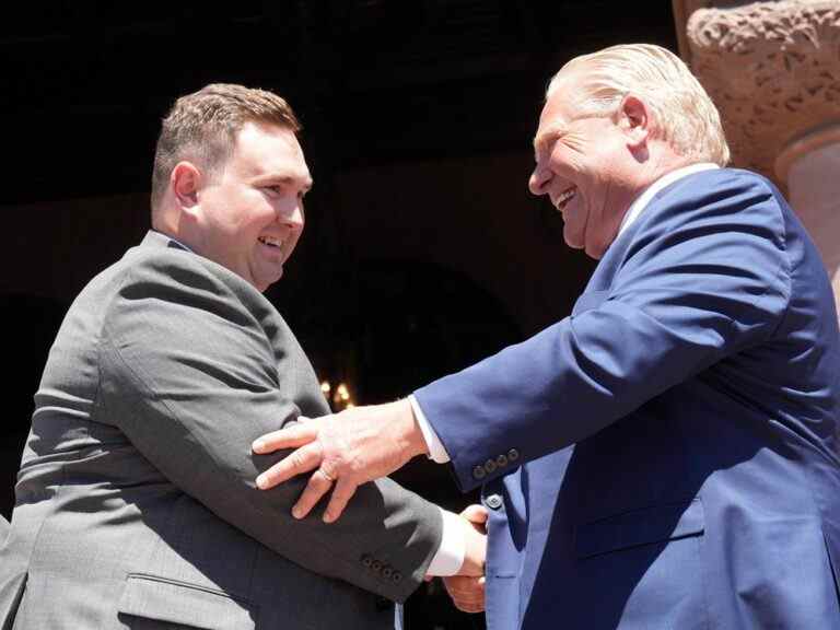 Doug Ford défend le choix de son neveu comme ministre du multiculturalisme, citant sa « vaste expérience »