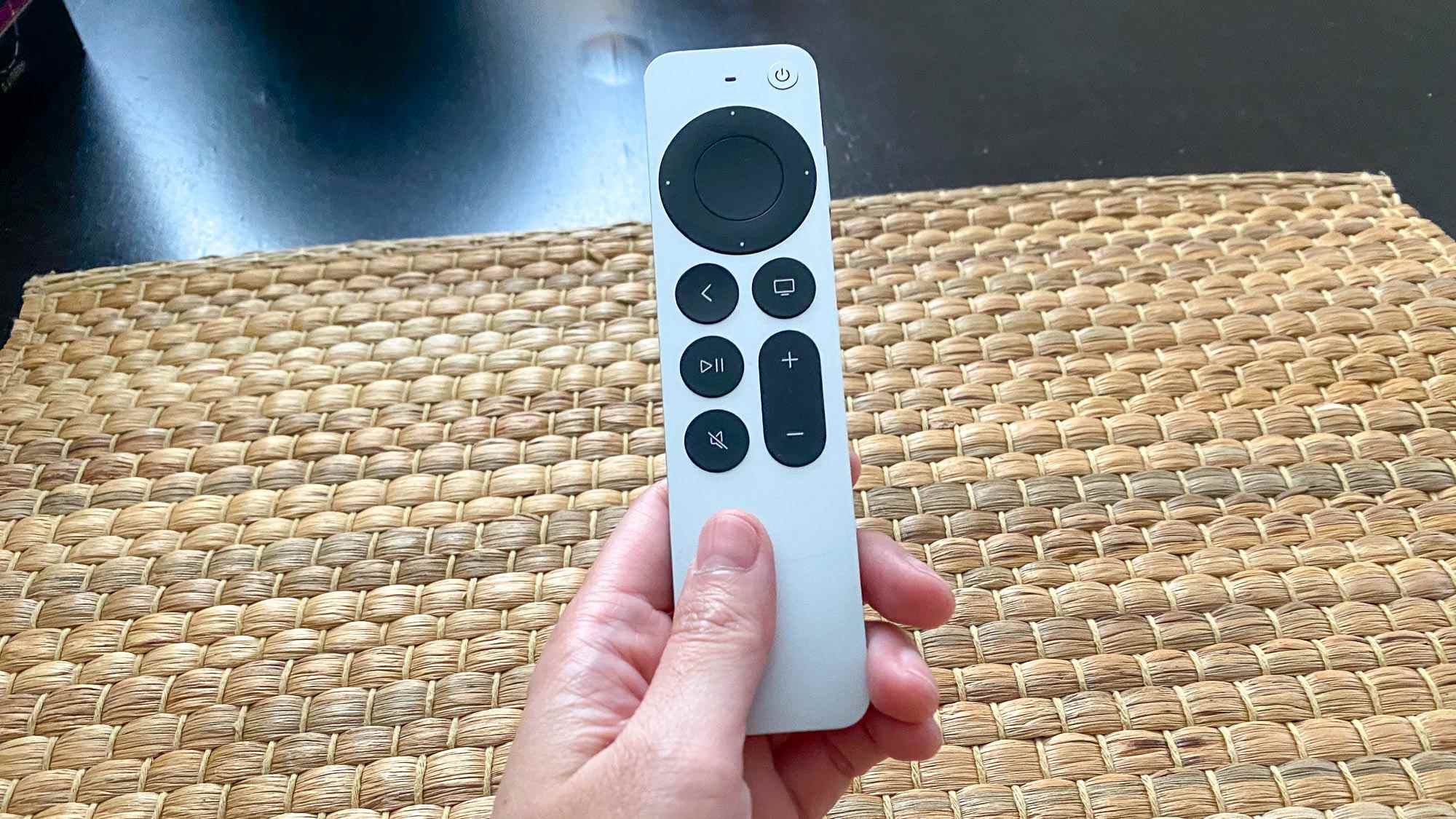 La nouvelle télécommande Siri d'Apple TV