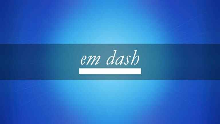 Comment taper un Em Dash sur Windows ou Mac