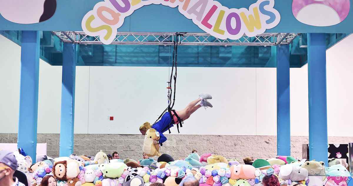 Plonger tête première dans les Squishmallows à VidCon
