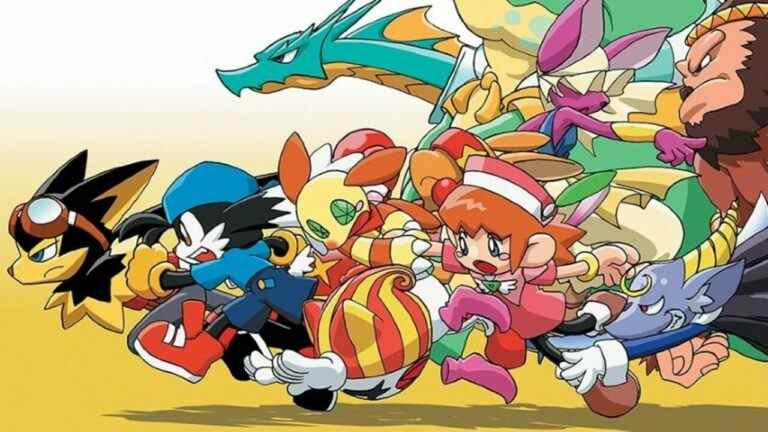 Se souvenir des jeux de plateforme Dreamy GBA de Klonoa - Empires, Champions et Puzzles
