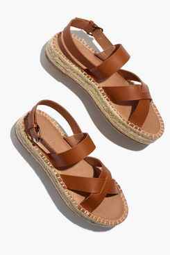 Madewell La sandale espadrille Julie