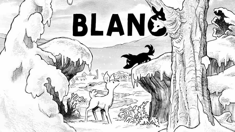 Blanc, aventure coopérative artistique, cap sur Switch
