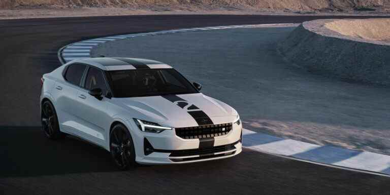 2023 Polestar 2 BST Edition 270 a des pièces Go-Fast, une bande en option