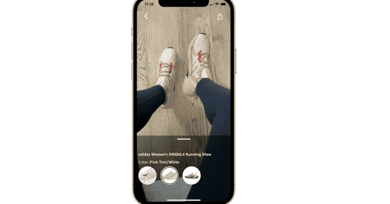 Amazon lance un essai de chaussures virtuel alimenté par AR dans son application iOS