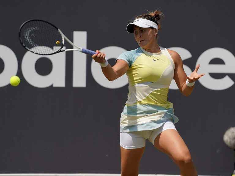 Andreescu en finale de Bad Homburg après le forfait de Halep