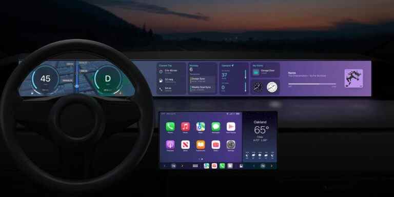 Apple CarPlay se propagera aux groupes de jauges et affichera les données de conduite