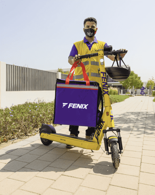 Fenix ​​lance Genie, un produit de livraison par coursier