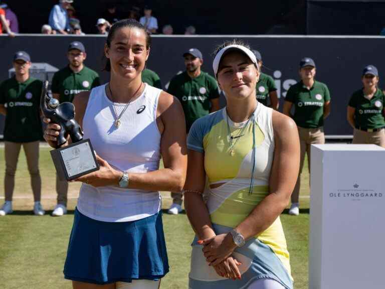 Bianca Andreescu s’incline face à Caroline Garcia lors de la finale de Bad Homburg