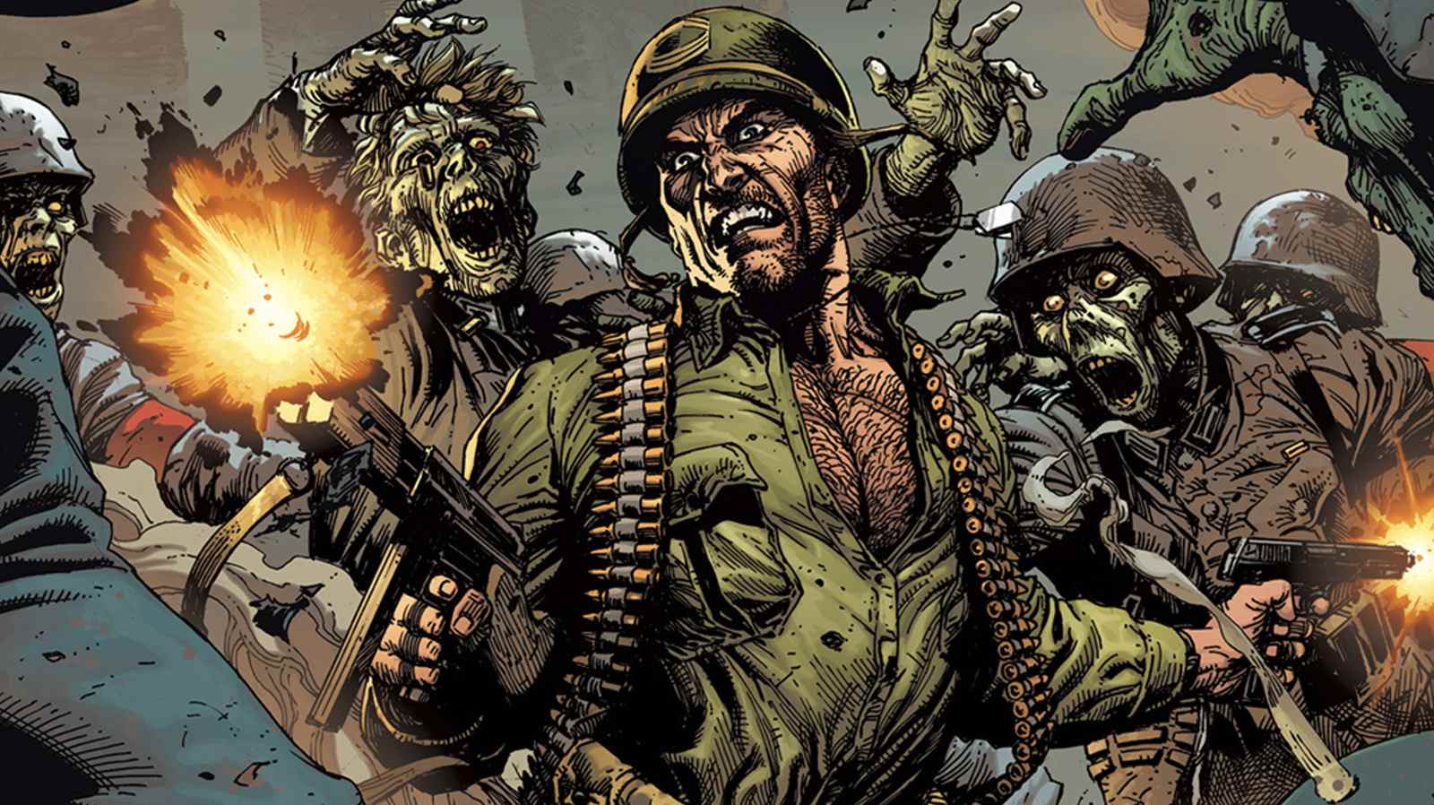  Bruce Campbell sur la relance du Sgt.  Zombies rock et nazis dans la nouvelle bande dessinée d'horreur de DC [Interview]
